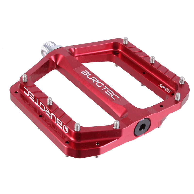 Load image into Gallery viewer, Burgtec Penthouse MK5 Pedals CrMo Red
