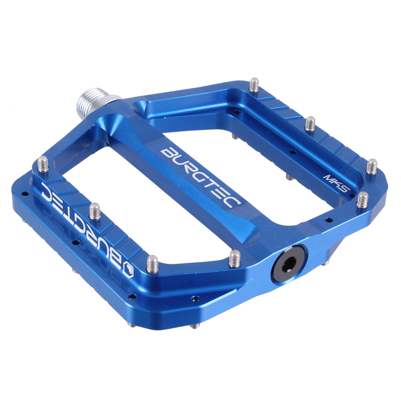 Load image into Gallery viewer, Burgtec Penthouse MK5 Pedals CrMo Deep Blue
