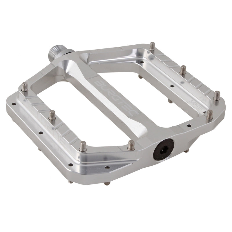 Load image into Gallery viewer, Burgtec Penthouse MK5 Pedals CrMo Silver
