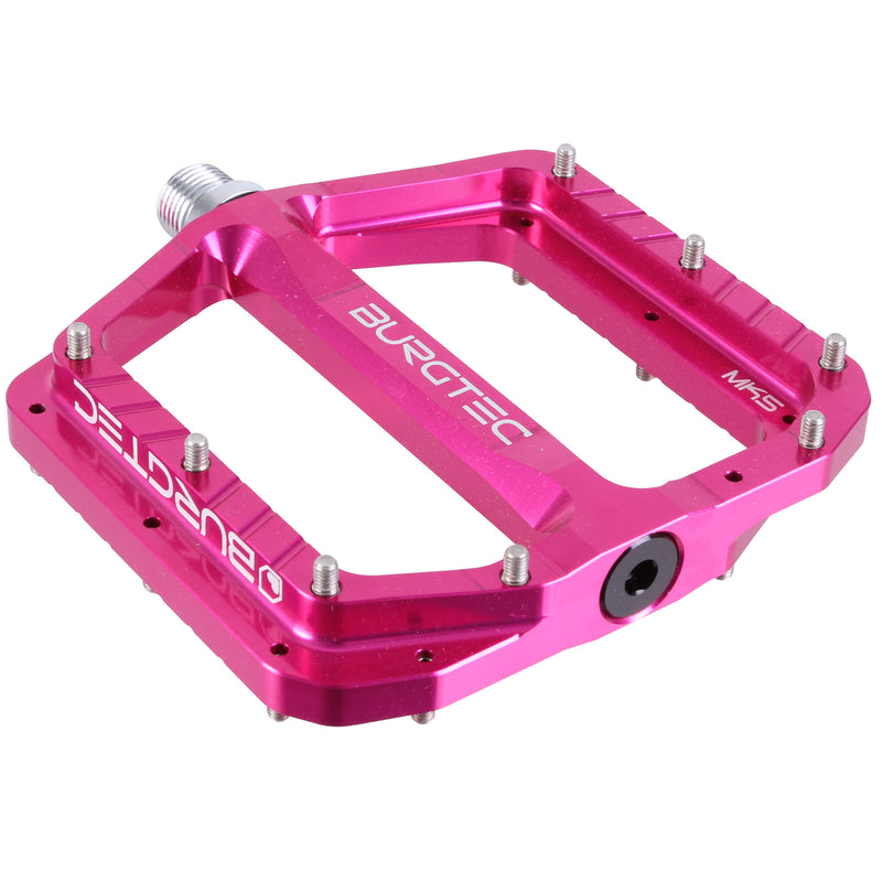 Load image into Gallery viewer, Burgtec Penthouse MK5 Pedals CrMo Toxic Pink
