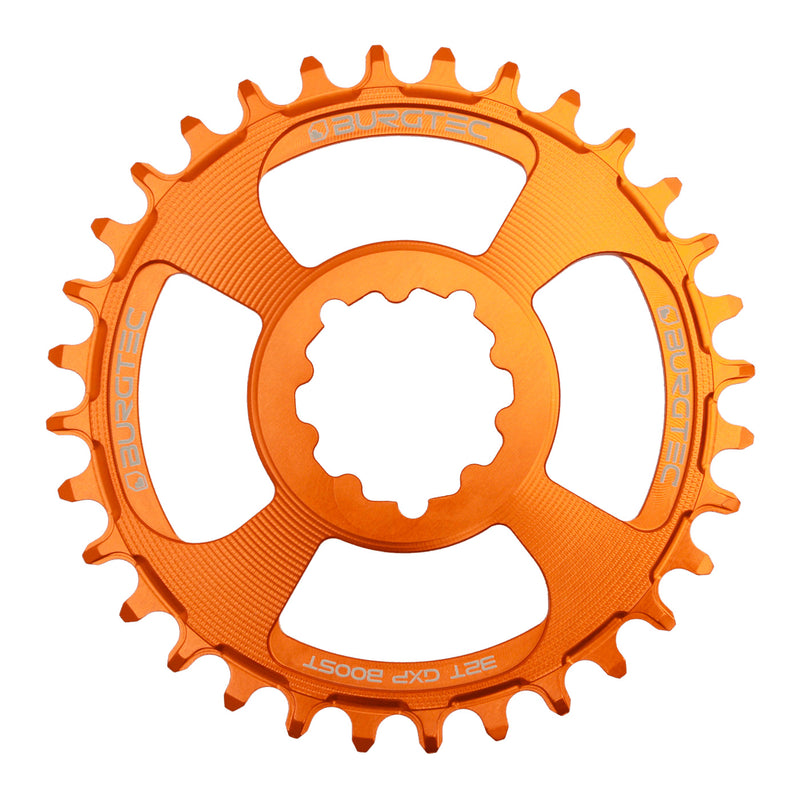Load image into Gallery viewer, Burgtec GXP Boost 3mm Thick Thin Chainring 30T Iron Bro Ora
