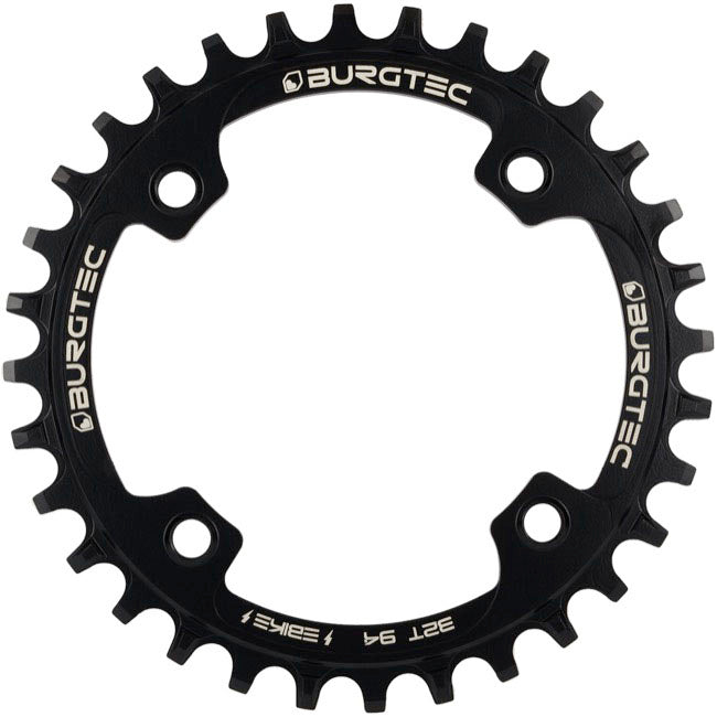 Load image into Gallery viewer, Burgtec SRAM 94mm BCD E-Bike Steel Thick Thin 30T Blk
