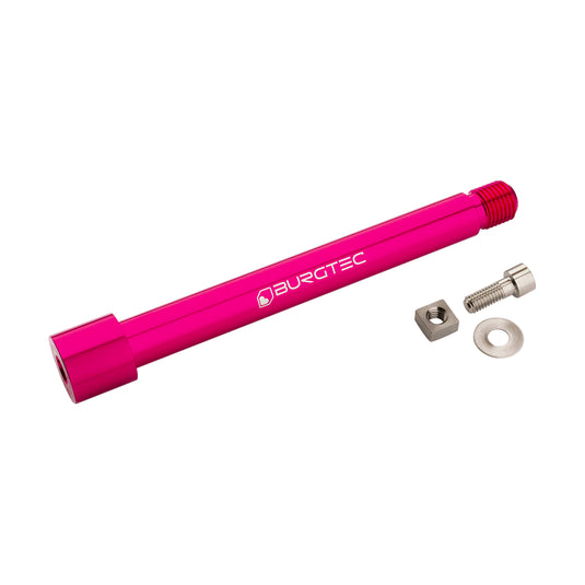 Burgtec Fox Fork 2021+ Axle 15x110mm Toxic Barbie Pink
