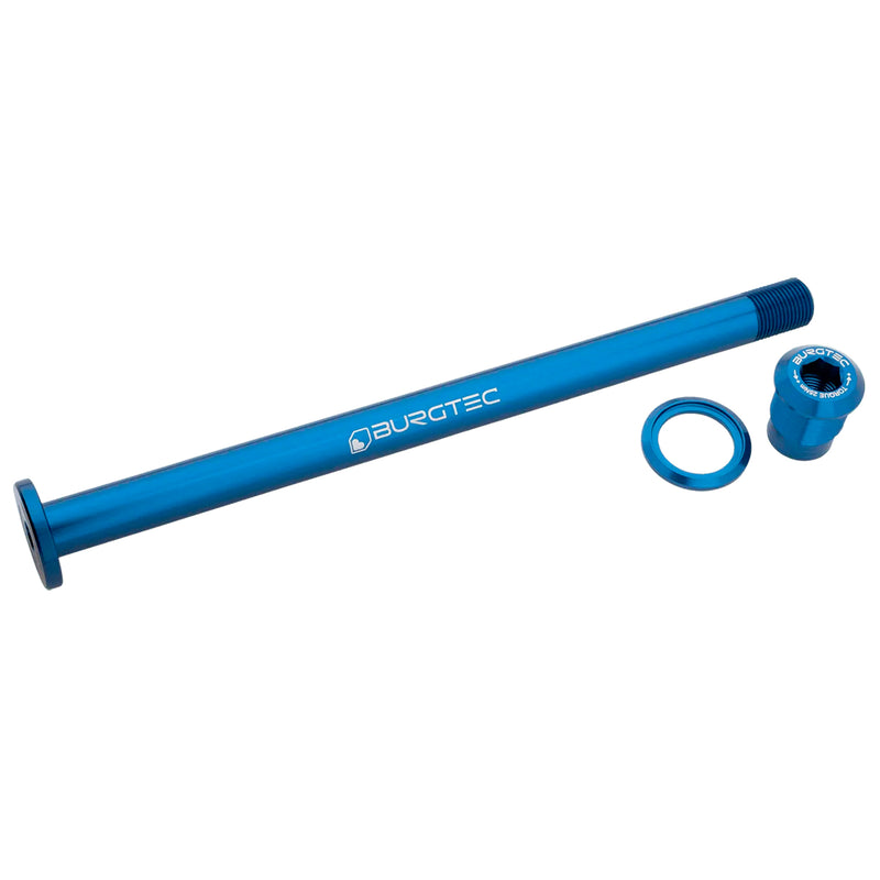 Load image into Gallery viewer, Burgtec Evil 183.5mm UDH Rear Axle Deep Blue
