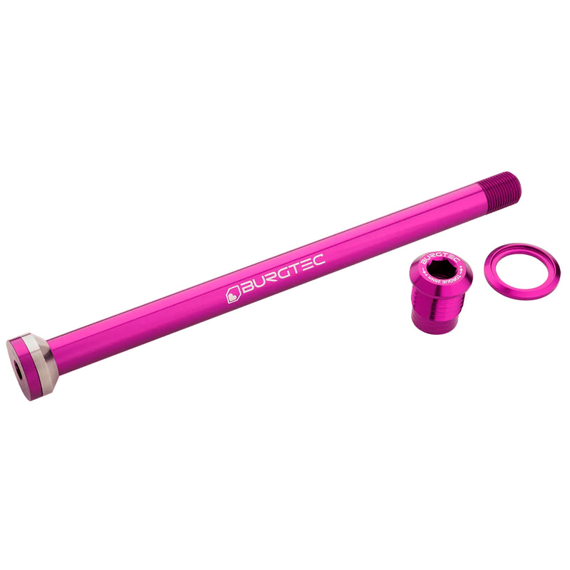 Load image into Gallery viewer, Burgtec Transition 175mm UDH Rear Axle Purple Rain
