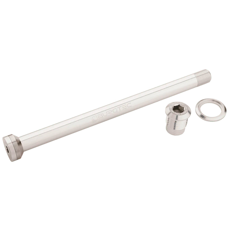 Load image into Gallery viewer, Burgtec Transition 175mm UDH Rear Axle Rhodium Silver
