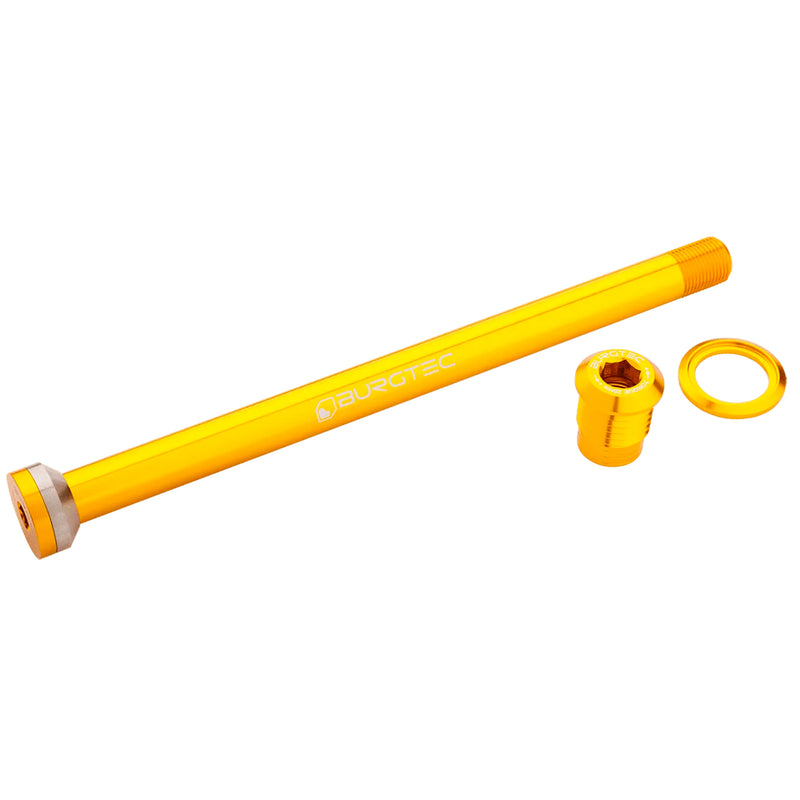 Load image into Gallery viewer, Burgtec Transition 175mm UDH Rear Axle Burgtec Bullion Gold
