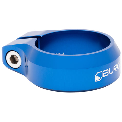 Burgtec Seat Clamp - 36.4mm Diameter - Deep Blue