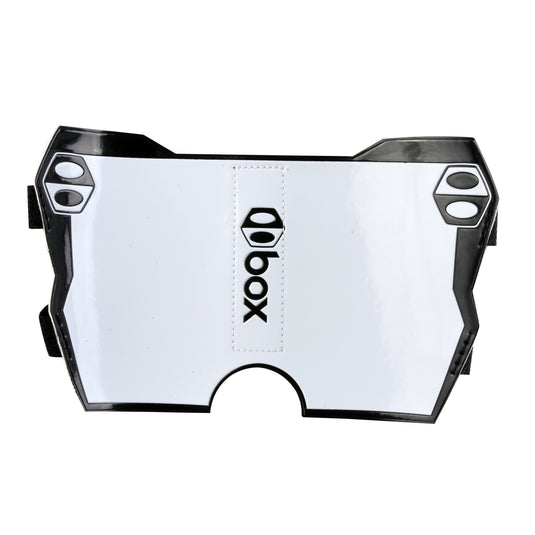BOX Box Two Side Number Plate Black