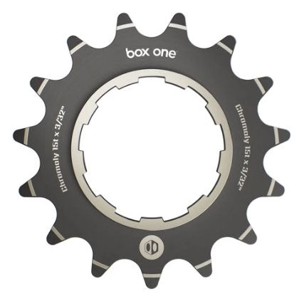 Load image into Gallery viewer, BOX Box One 3/32" CNC CrMo Cog Black - 15t
