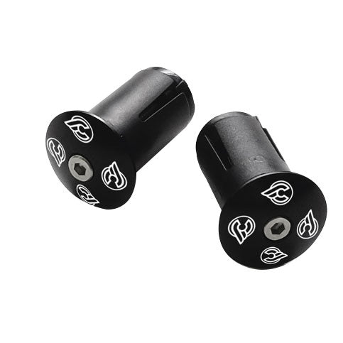 Load image into Gallery viewer, Cinelli Expander Alloy End Plugs Ano Black Pair
