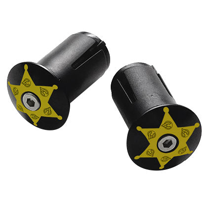 Load image into Gallery viewer, Cinelli Expander Alloy End Plugs Ano Sheriff Pair
