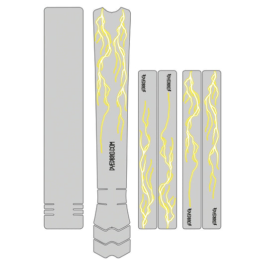 DYEDBRO Frame Protection Lightning Yellow  