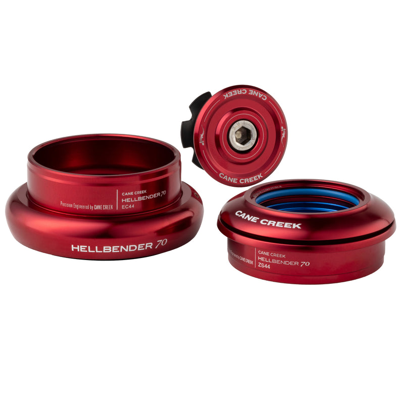 Load image into Gallery viewer, Cane Creek 70-Series Headset ZS44/28.6|EC44/40 Red
