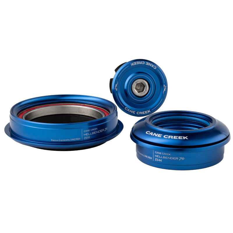 Load image into Gallery viewer, Cane Creek 70-Series Headset ZS44/28.6|ZS56/40 Blue
