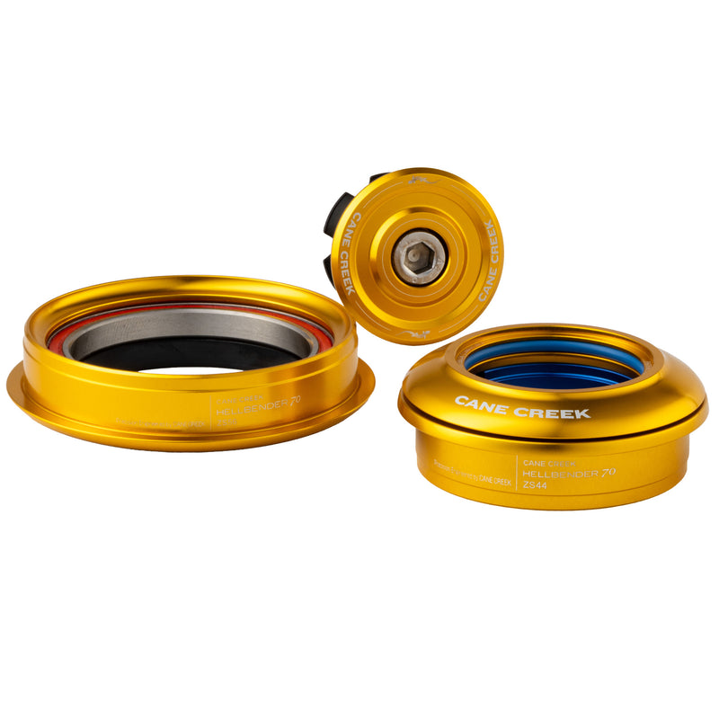 Load image into Gallery viewer, Cane Creek 70-Series Headset ZS44/28.6|ZS56/40 Gold

