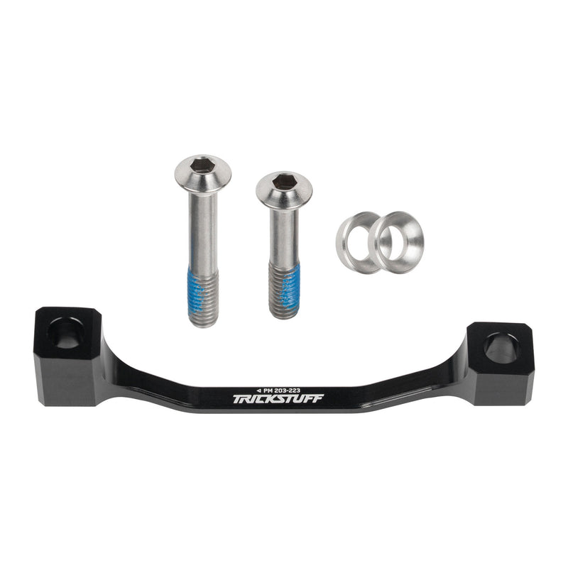 Load image into Gallery viewer, Trickstuff +20 PM 74mm Caliper Adapter PM 203 Black
