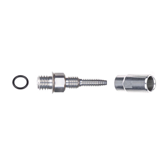 Trickstuff M6x1 Fitting For Beta Kevlar Hose Silver Each