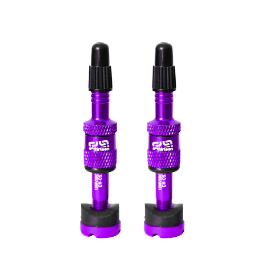 E*thirteen Quick Fill Plasma Valves(19-23mm Rim) Pair - Egg  