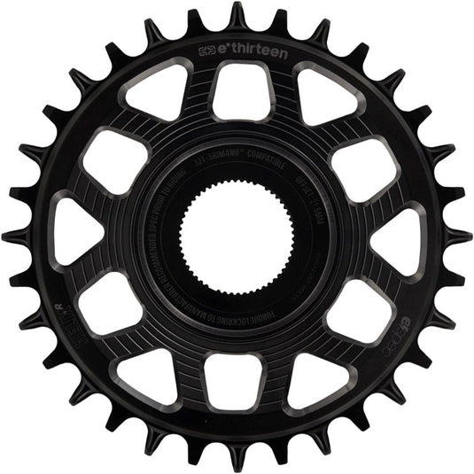 E*thirteen Helix R e*spec C-ring Shimano EP8  34t -Black