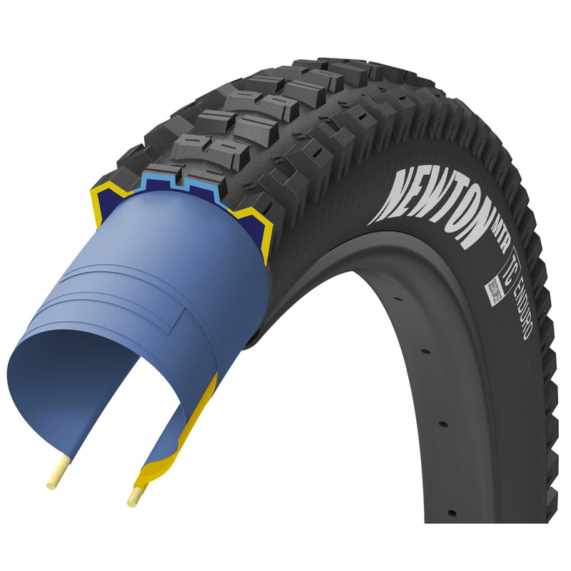 Load image into Gallery viewer, Goodyear Newton MTR Enduro Tubeless 29x2.4" Black
