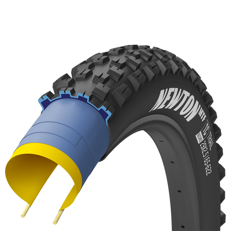 Load image into Gallery viewer, Goodyear Newton MTF Trail Tubeless 29x2.5" Black
