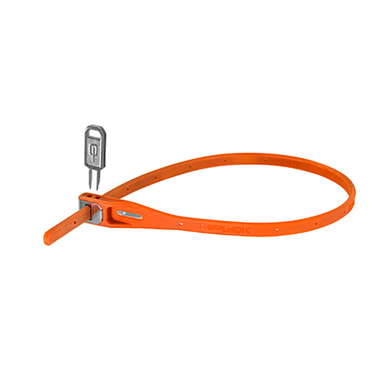 Load image into Gallery viewer, Hiplok Z Lok Single Zip Key Lock Orange

