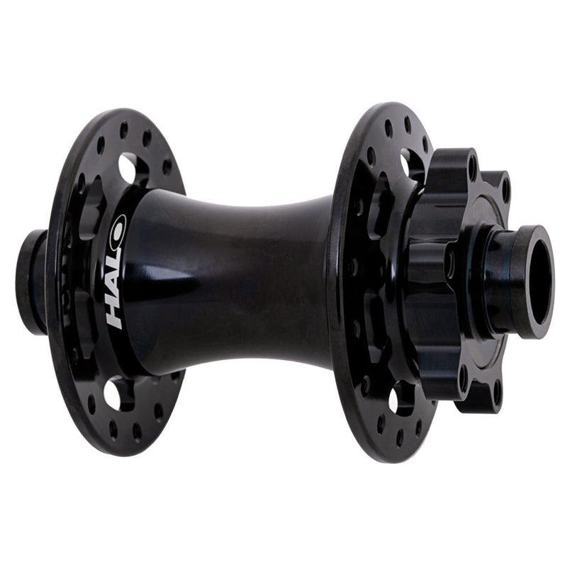 Load image into Gallery viewer, Halo MT Disc Front Hub 48h Black
