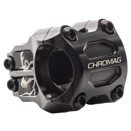 Chromag RIZA Stem (31.8) 0d x 38mm - Black