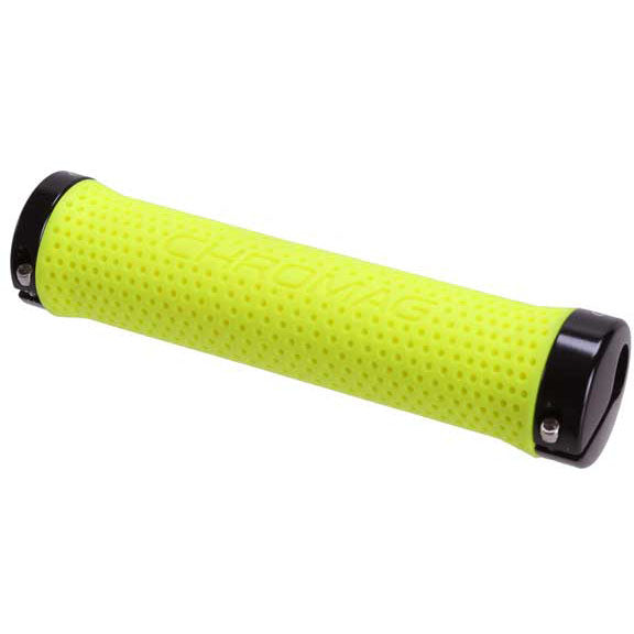 Load image into Gallery viewer, Chromag Basis Grips Neon Yellow 
