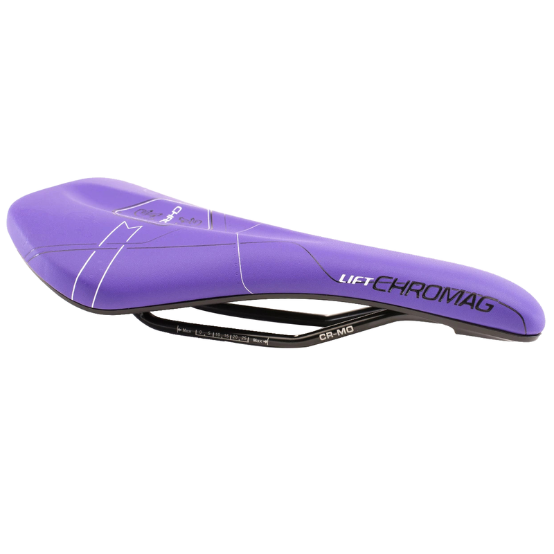 Load image into Gallery viewer, Chromag Lift Saddle Synth Top CrMo Rails - Purple
