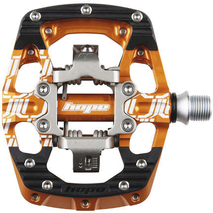Load image into Gallery viewer, Hope Union GC Pedals Orange
