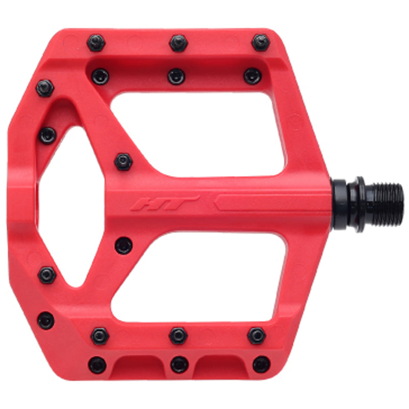 Load image into Gallery viewer, HT Pedals PA32A Platform Pedal CrMo Red
