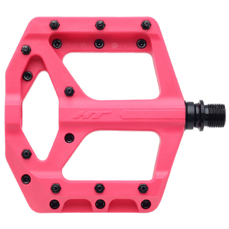 Load image into Gallery viewer, HT Pedals PA32A Platform Pedal CrMo Pink
