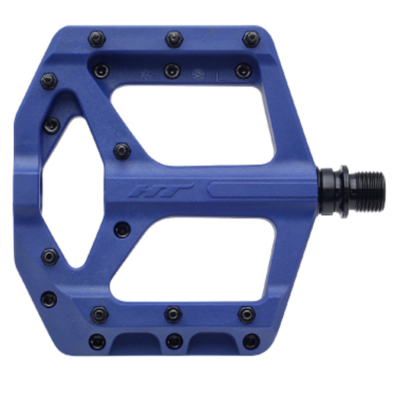 Load image into Gallery viewer, HT Pedals PA32A Platform Pedal CrMo Royal Blue

