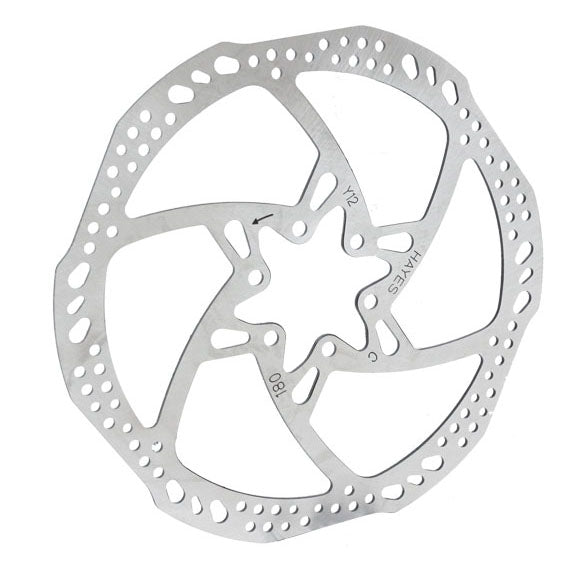 Load image into Gallery viewer, Hayes Brake L-7 Cutout Rotor Kit 180mm (7.1")
