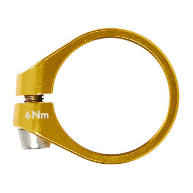 Load image into Gallery viewer, Blackbird x Ibis BlkBrd Seat Collar 34.9mm Gold
