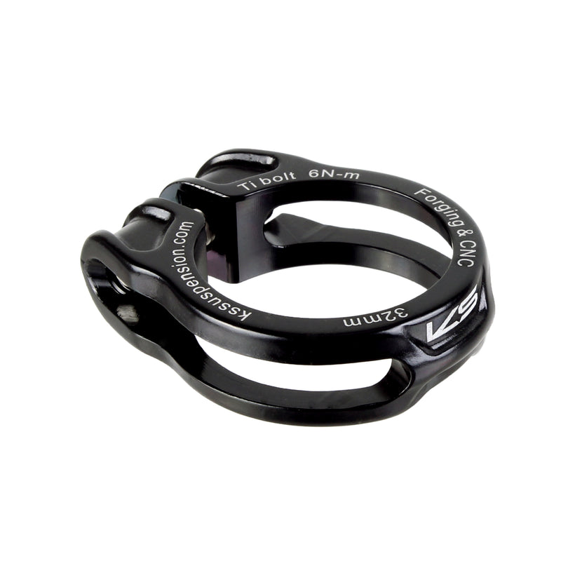 Load image into Gallery viewer, KS Fixed Seat Clamp 32.0mm - Black
