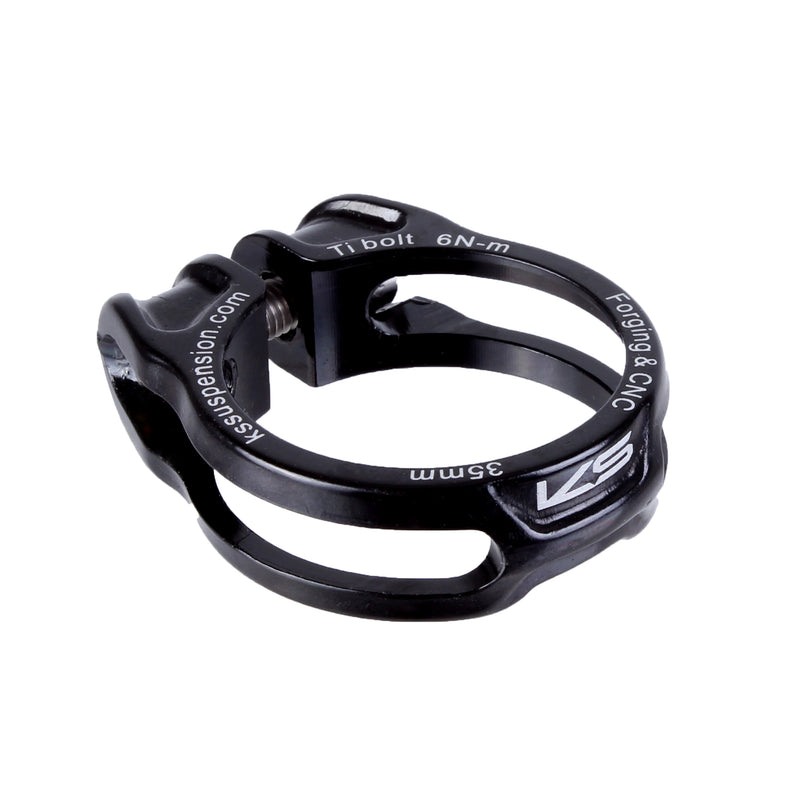 Load image into Gallery viewer, KS Fixed Seat Clamp 35.0mm - Black
