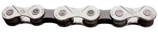 KMC X9 Bulk 9sp Chains Silver/Black (25/Count)
