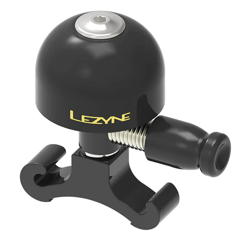 Load image into Gallery viewer, Lezyne Classic Brass Bell Medium O-Ring Mount Black/Black
