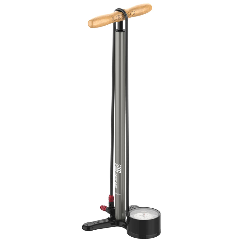 Load image into Gallery viewer, Lezyne Steel Floor Drive 3.5 Pump Flat Gray
