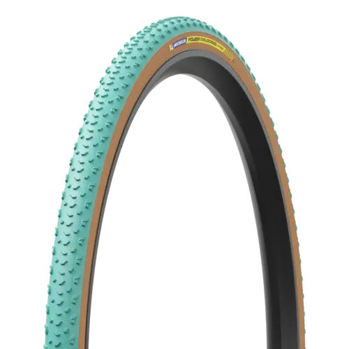 Michelin Power Cyclocross Mud TS TLR 700X33 Green/Tan