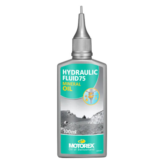 Load image into Gallery viewer, Motorex Bike 75 Mineral Oil Hydraulic Fluid 100ml
