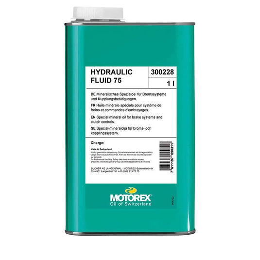 Motorex Bike 75 Mineral Oil Hydraulic Fluid 1L