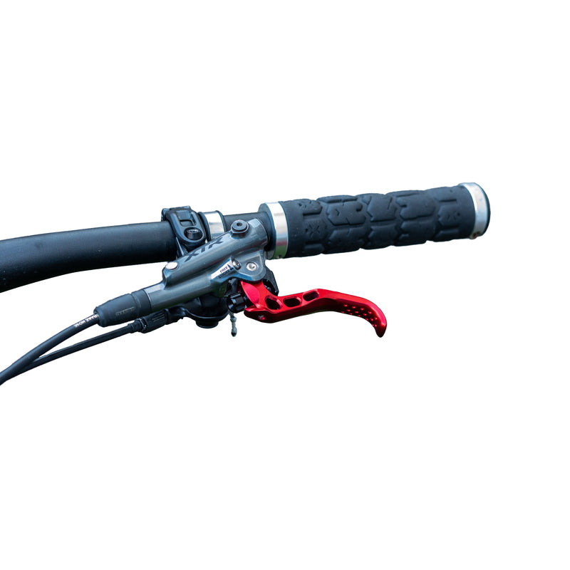 Load image into Gallery viewer, OAK Components SH Brake Lever Blade 2 Piece Kit Shimano Red
