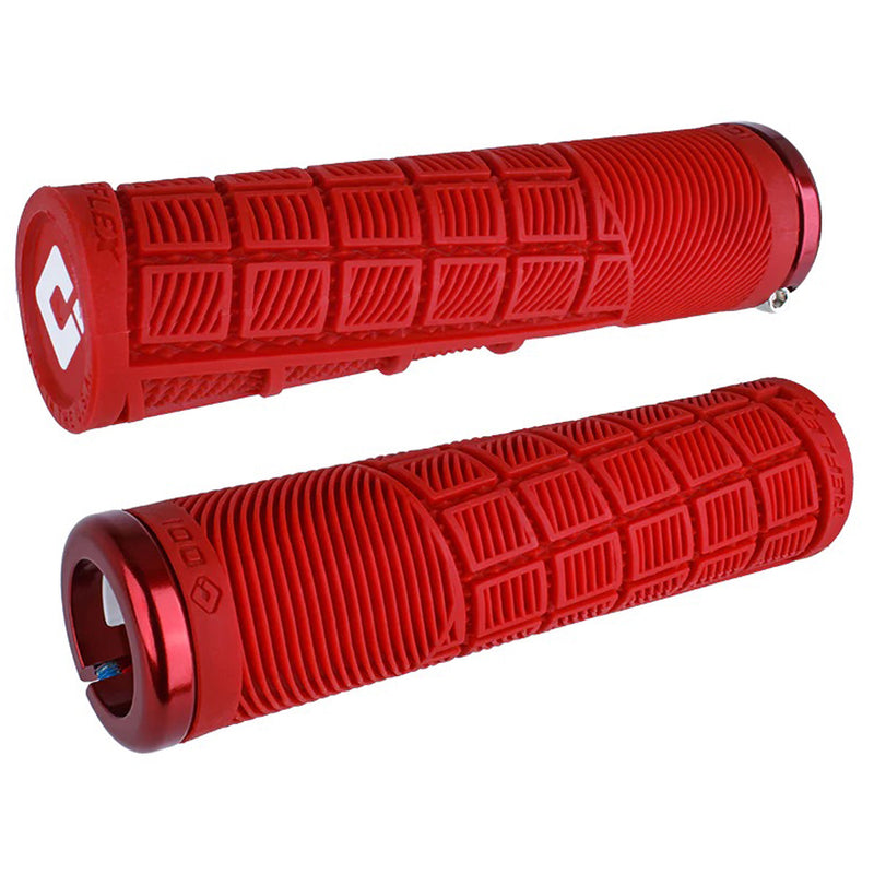 Load image into Gallery viewer, ODI Lock-On MTB Reflex XL Grip - Red/Red
