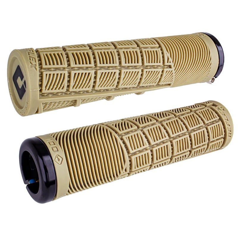 Load image into Gallery viewer, ODI Lock-On MTB Reflex XL Grip - Tan/Black
