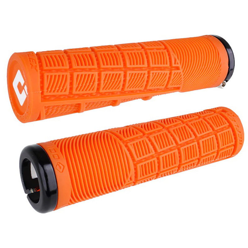 Load image into Gallery viewer, ODI Lock-On MTB Reflex XL Grip - Orange/Black
