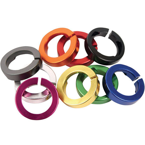 Load image into Gallery viewer, ODI Lock-Jaw MTB/BMX Grip Clamps Purple
